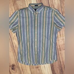 J. Crew Multicolor Striped Men's Shirt vintage Dad style